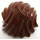 LEGO Reddish Brown Swept Back Wavy Tousled Hair (43753 / 61183)