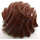 LEGO Reddish Brown Swept Back Wavy Tousled Hair (61183)