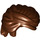 LEGO Reddish Brown Swept Back Wavy Tousled Hair (61183)