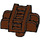 LEGO Reddish Brown Sword Scabbard (15725 / 19141)