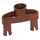 LEGO Reddish Brown Technic Connector with Hole and 2 Pins (15461 / 46189)
