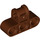 LEGO Reddish Brown Technic Cross Block 3 x 2 (Axle/Triple Pin) (42191 / 63869)