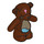 LEGO Reddish Brown Teddy Bear with Damage (16914 / 98382)