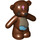 LEGO Brun rougeâtre Teddy Bear avec Damage (16914 / 98382)