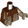 LEGO Reddish Brown The Werewolf Minifig Torso (973 / 76382)