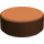 LEGO Reddish Brown Tile 1 x 1 Round (35381 / 98138)