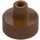 LEGO Reddish Brown Tile 1 x 1 Round with Hollow Bar (20482 / 31561)