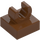 LEGO Reddish Brown Tile 1 x 1 with Clip (Raised &quot;C&quot;) (15712 / 44842)