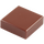 LEGO Reddish Brown Tile 1 x 1 with Groove (3070 / 30039)