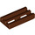 LEGO Reddish Brown Tile 1 x 2 Grille (with Bottom Groove) (2412 / 30244)