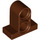 LEGO Reddish Brown Tile 1 x 2 with Perpendicular Beam 2 (32530)