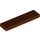 LEGO Reddish Brown Tile 1 x 4 (2431 / 35371)