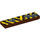LEGO Rötlich-braun Fliese 1 x 4 mit ein 113 und Buckles (2431 / 33524)
