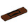 LEGO Reddish Brown Tile 1 x 4 with Frozone Mouth (2431 / 39132)