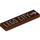 LEGO Reddish Brown Tile 1 x 4 with &#039;LEGO CITY&#039; and Arrow (2431 / 38680)