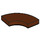 LEGO Reddish Brown Tile 2 x 2 Curved Corner (27925)