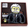 LEGO Brun rougeâtre Tuile 2 x 2 avec Portrait of Older Bearded Man avec rainure (3068 / 25808)