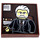 LEGO Reddish Brown Tile 2 x 2 with Portrait of Older Bearded Man with Groove (3068 / 25808)