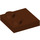 LEGO Reddish Brown Tile 2 x 2 with Studs on Edge (33909)