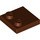 LEGO Reddish Brown Tile 2 x 2 with Studs on Edge (33909)