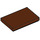 LEGO Reddish Brown Tile 2 x 3 (26603)