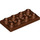 LEGO Reddish Brown Tile 2 x 4 Inverted (3395)