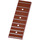 LEGO Reddish Brown Tile 2 x 6 with Guitar Fretboard (Frets 14-22) (69729 / 80155)