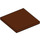 LEGO Reddish Brown Tile 4 x 4 (1751)