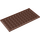 LEGO Reddish Brown Tile 6 x 12 with Studs on 3 Edges (6178)