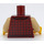 LEGO Rötliches Braun oben Hut Tom Minifigur Torso (973 / 76382)