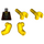 LEGO Reddish Brown Torso, Reddish-Brown Tied Waistcoat, Dark Tan Vest and Yellow Hands (973 / 76382)