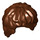 LEGO Reddish Brown Tousled Mid-Length Hair (10048)