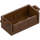 LEGO Reddish Brown Treasure Chest Bottom with Slots (4738 / 54195)