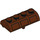 LEGO Brun rougeâtre Treasure Chest Couvercle 2 x 4 avec charnière épaisse (4739 / 29336)