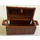LEGO Reddish Brown Treasure Chest (Thin Hinge with No Slots in Back)