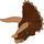 LEGO Reddish Brown Triceratops Head (65172)