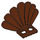 LEGO Reddish Brown Turkey Fan Tail (1612)