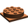 LEGO Reddish Brown Turntable 4 x 4 Base with Same Color Top (3403 / 73603)