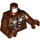 LEGO Reddish Brown Uruk-hai Berserker Torso (973 / 76382)