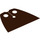 LEGO Reddish Brown Very Short Cape with Standard Fabric (99464 / 101646)