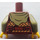 LEGO Reddish Brown Viking Minifig Torso (973 / 76382)