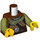 LEGO Roodachtig Bruin Viking Minifig Torso (973 / 76382)