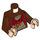 LEGO Reddish Brown Viktor Krum Minifig Torso (973 / 76382)