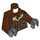 LEGO Roodachtig Bruin Vulture Minifig Torso (973 / 76382)