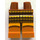 LEGO Reddish Brown Warrior Woman Minifigure Hips and Legs (3815 / 13652)
