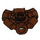 LEGO Reddish Brown Weapon Holder Ring with Open Stud (1941)