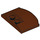 LEGO Reddish Brown Wedge 3 x 4 x 0.7 with Recess (93604)