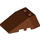 LEGO Reddish Brown Wedge 4 x 4 Triple with Stud Notches (48933)