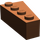 LEGO Reddish Brown Wedge Brick 2 x 4 Left (41768)