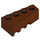 LEGO Reddish Brown Wedge Brick 2 x 4 Right (41767)